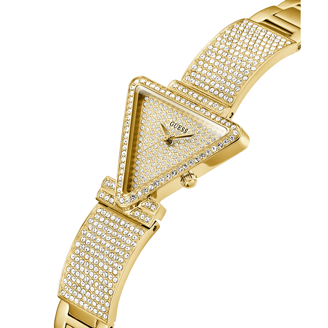 GUESS Ladies Gold Analog Watch