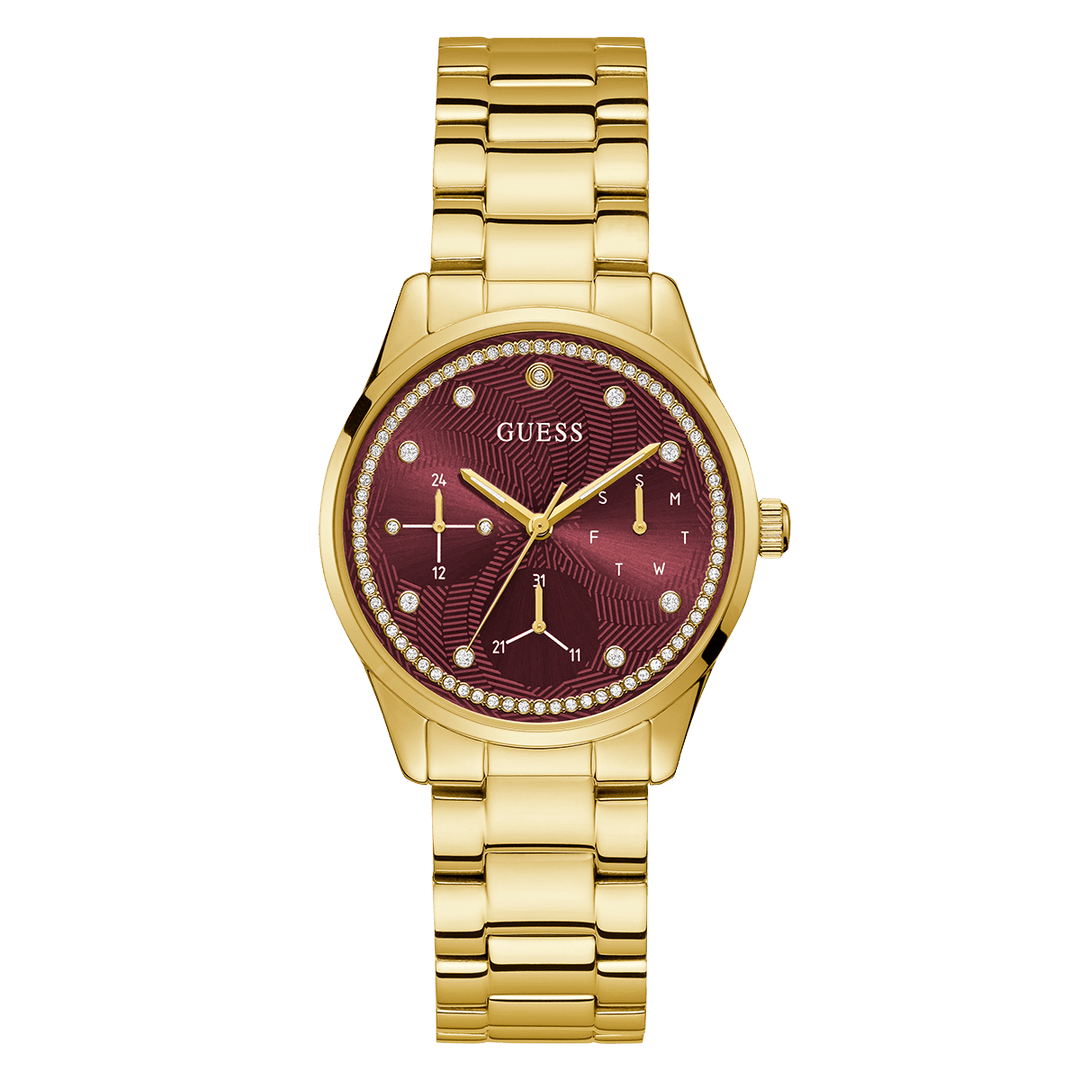 GUESS Ladies Gold Tone Multi-Function Watch