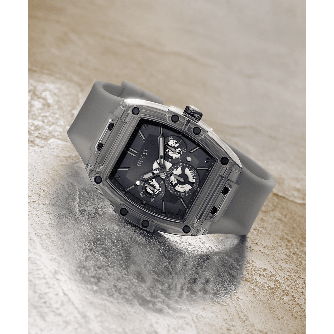 GUESS Mens Grey Multi-Function Watch