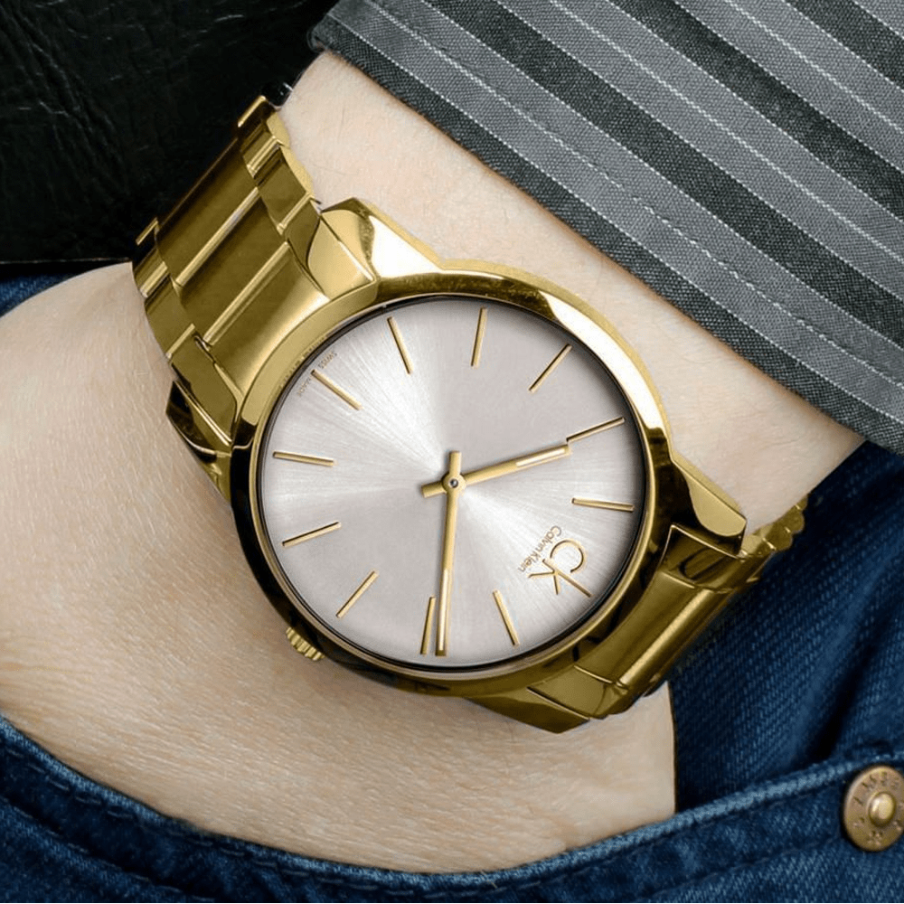 Calvin klein chain watches hot sale