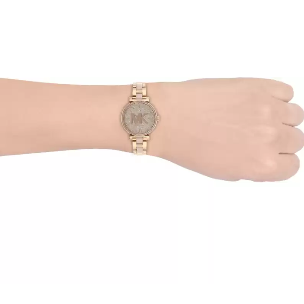 Michael Kors Women Stainless Steel Sofie Wrist Watch MK4336