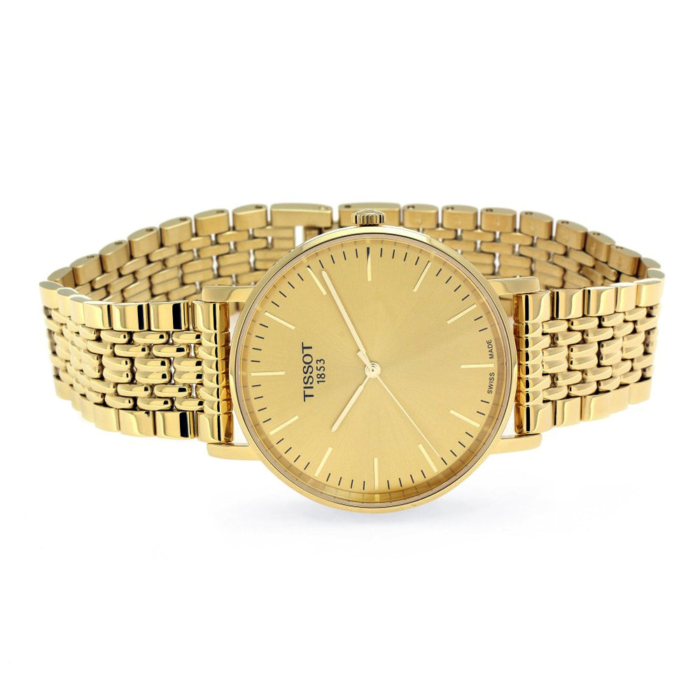 Tissot hot sale everytime gold