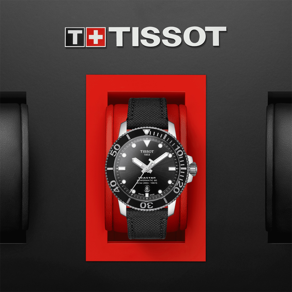 Tissot Seastar 1000 Powermatic 80 T1204071705100 Men Watch