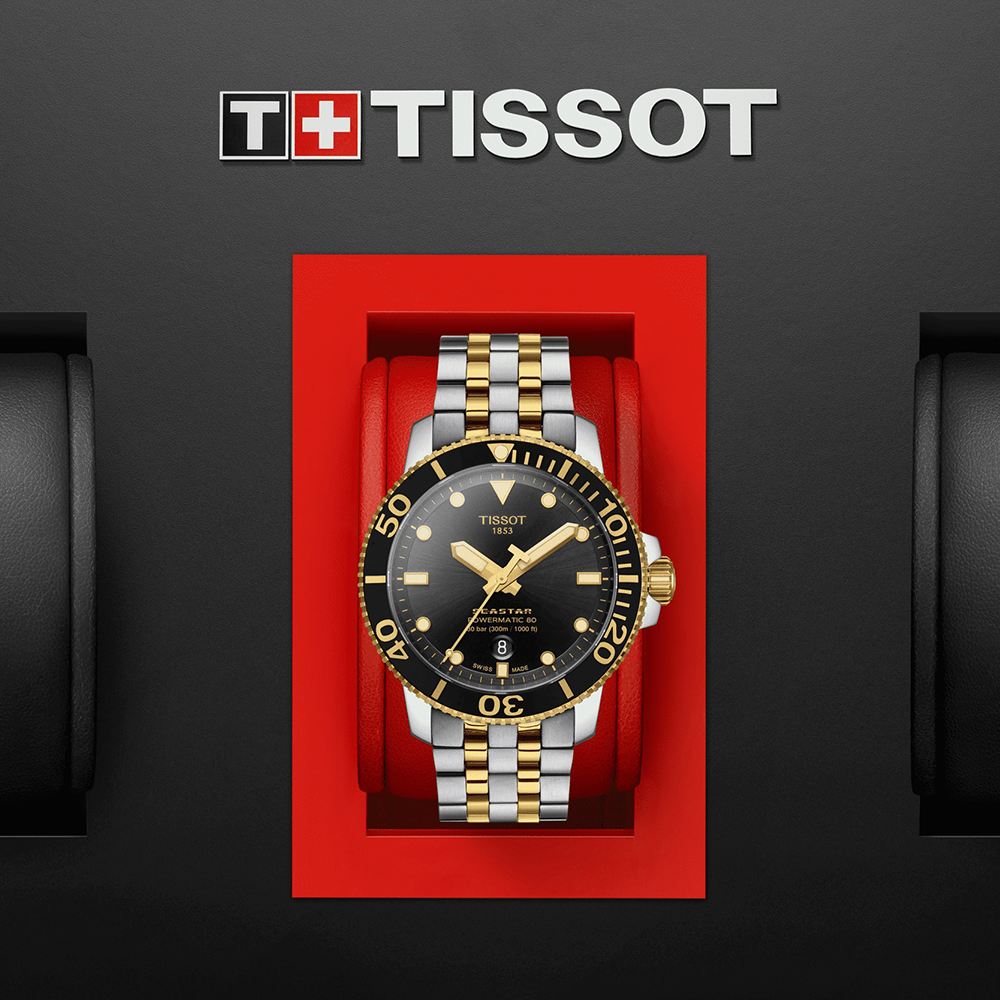 Tissot Seastar 1000 Powermatic 80 T1204072205100 Men Watch