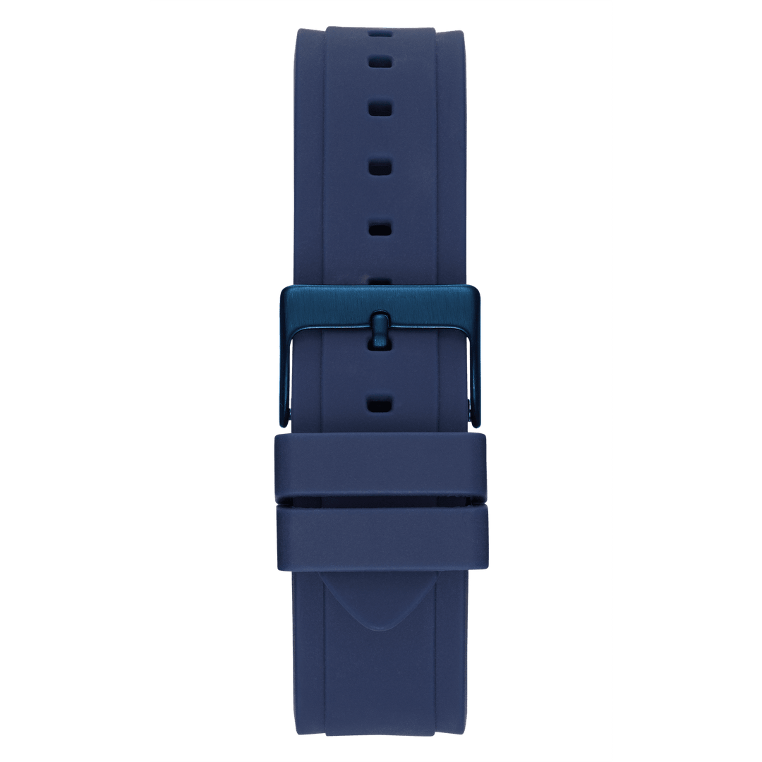 GUESS Ladies Blue Rose Gold Tone/Blue Multi-Function Watch