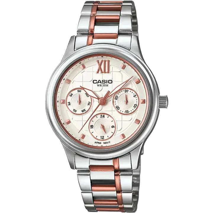 Casio A1002 LTP-E306RG-7AVDF Enticer Ladies