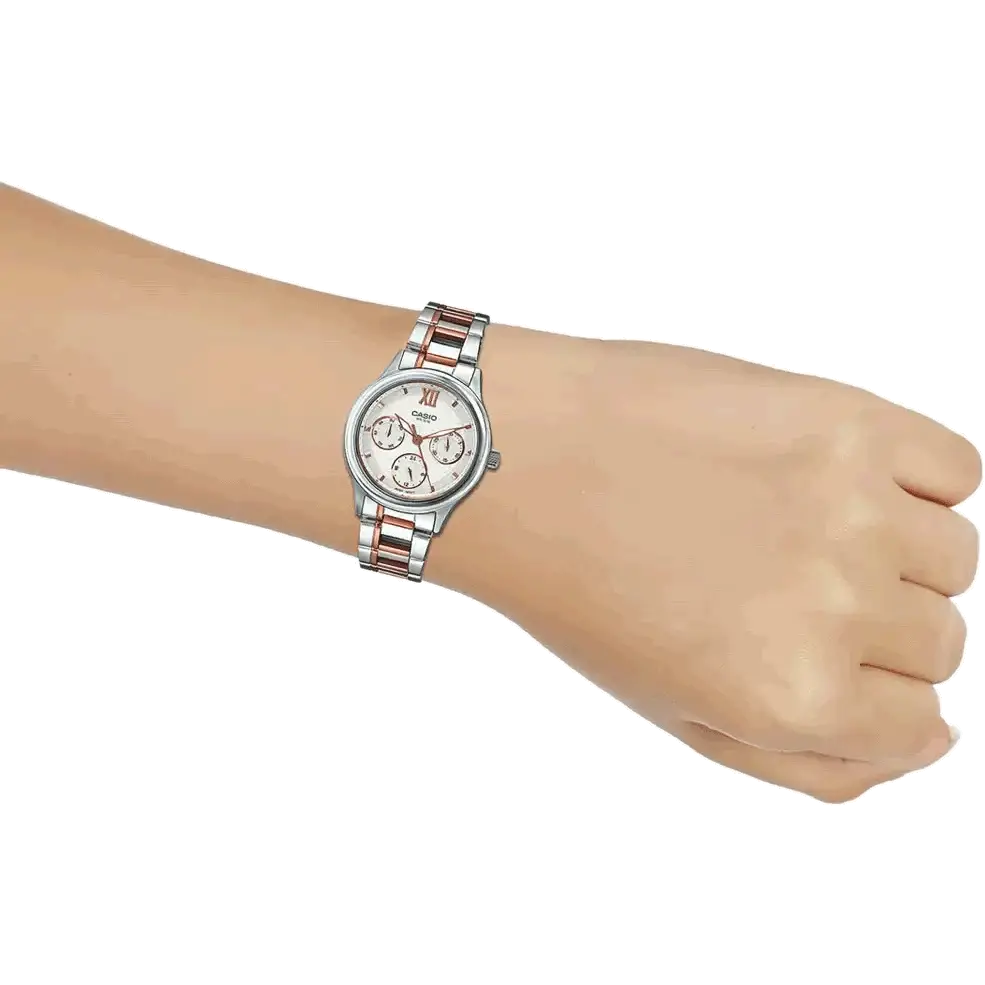 Casio A1002 LTP-E306RG-7AVDF Enticer Ladies