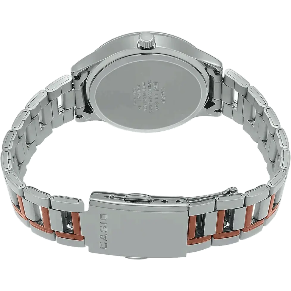 Casio A1002 LTP E306RG 7AVDF Enticer Ladies The Watch Factory