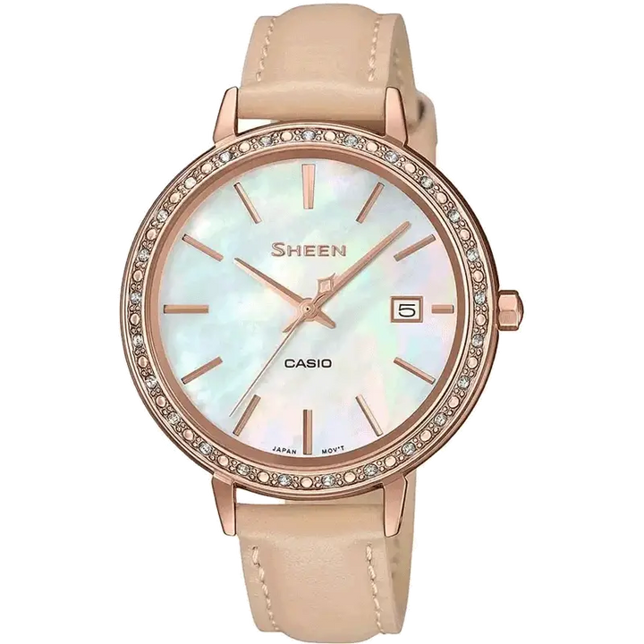 Casio SX246 SHE-4052PGL-7BUDF Sheen