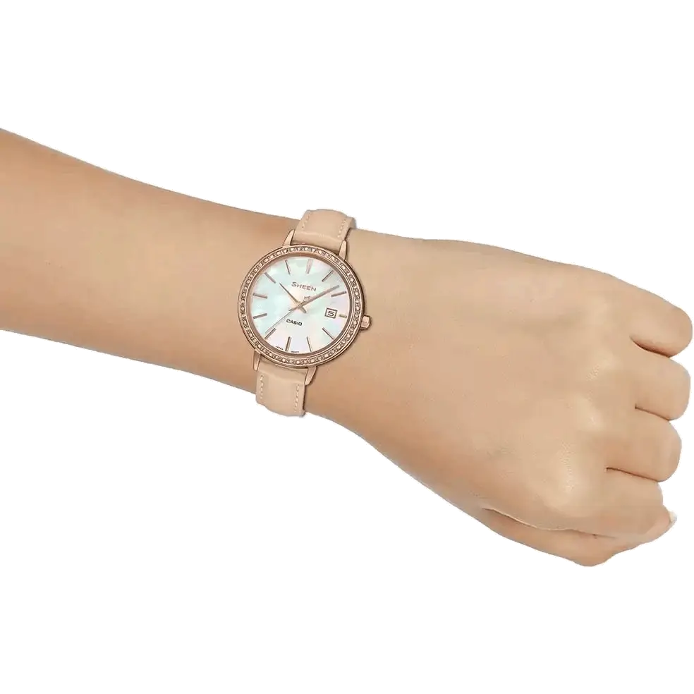 Casio SX246 SHE-4052PGL-7BUDF Sheen