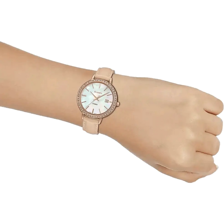 Casio SX246 SHE-4052PGL-7BUDF Sheen