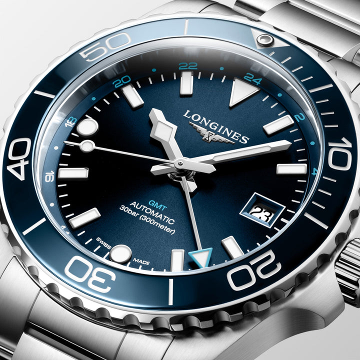Longines HYDROCONQUEST GMT L3.790.4.96.6