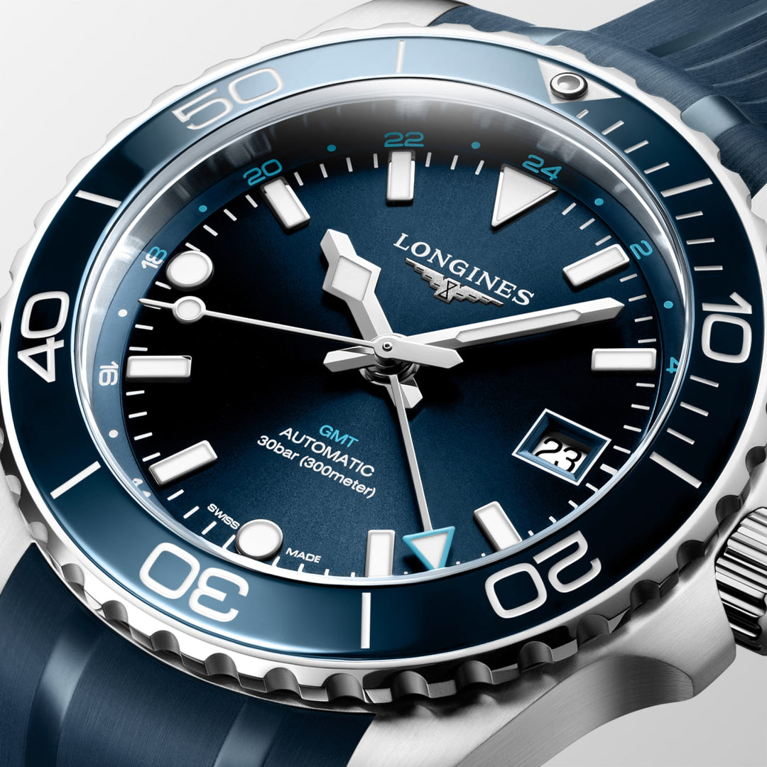 Longines HYDROCONQUEST GMT L3.790.4.96.9