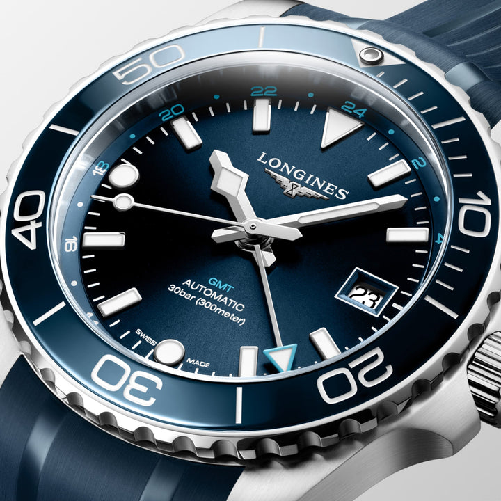Longines HYDROCONQUEST GMT L3.790.4.96.9
