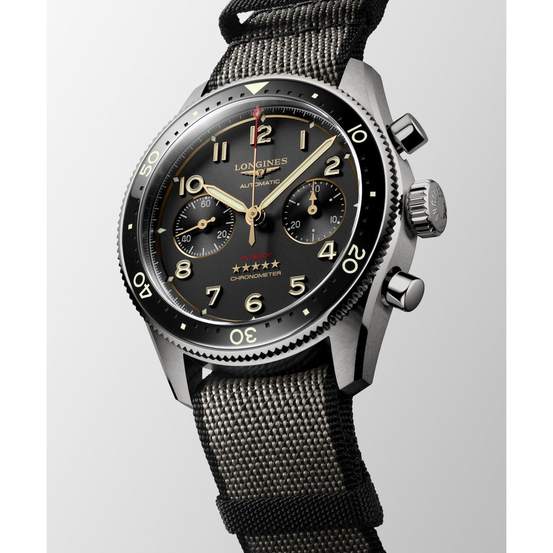 Longines LONGINES SPIRIT FLYBACK TITANIUM L3.821.1.53.2