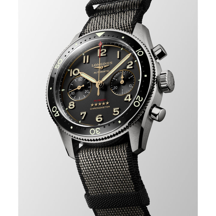 Longines LONGINES SPIRIT FLYBACK TITANIUM L3.821.1.53.2