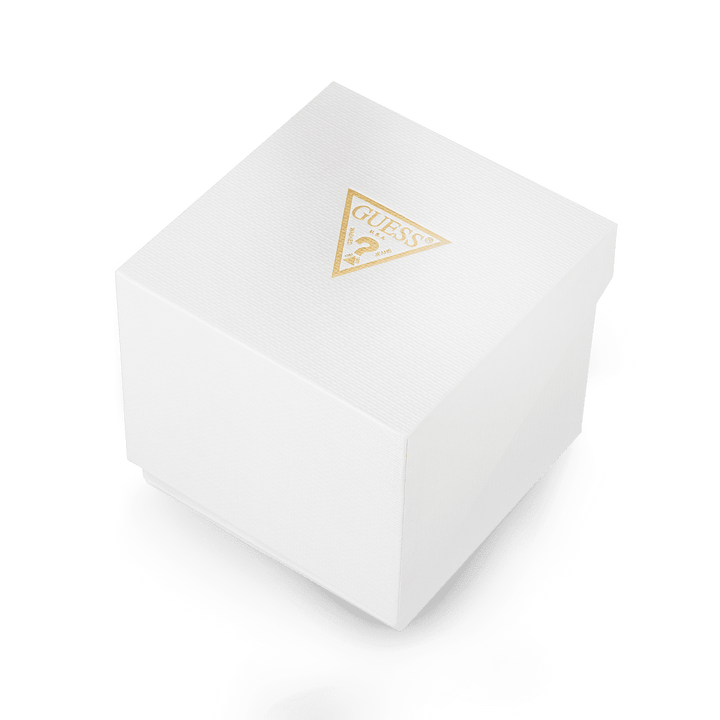 GUESS Ladies Black Gold Tone Multi-Function Watch